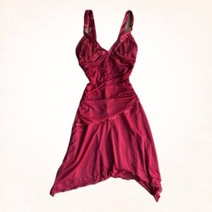 Y2K Red Dress
